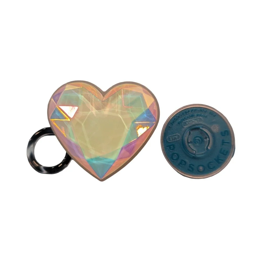 33-1 PopSockets PopTop Grip & Stand Swappable Top Adhesive Base Heart ⬇️